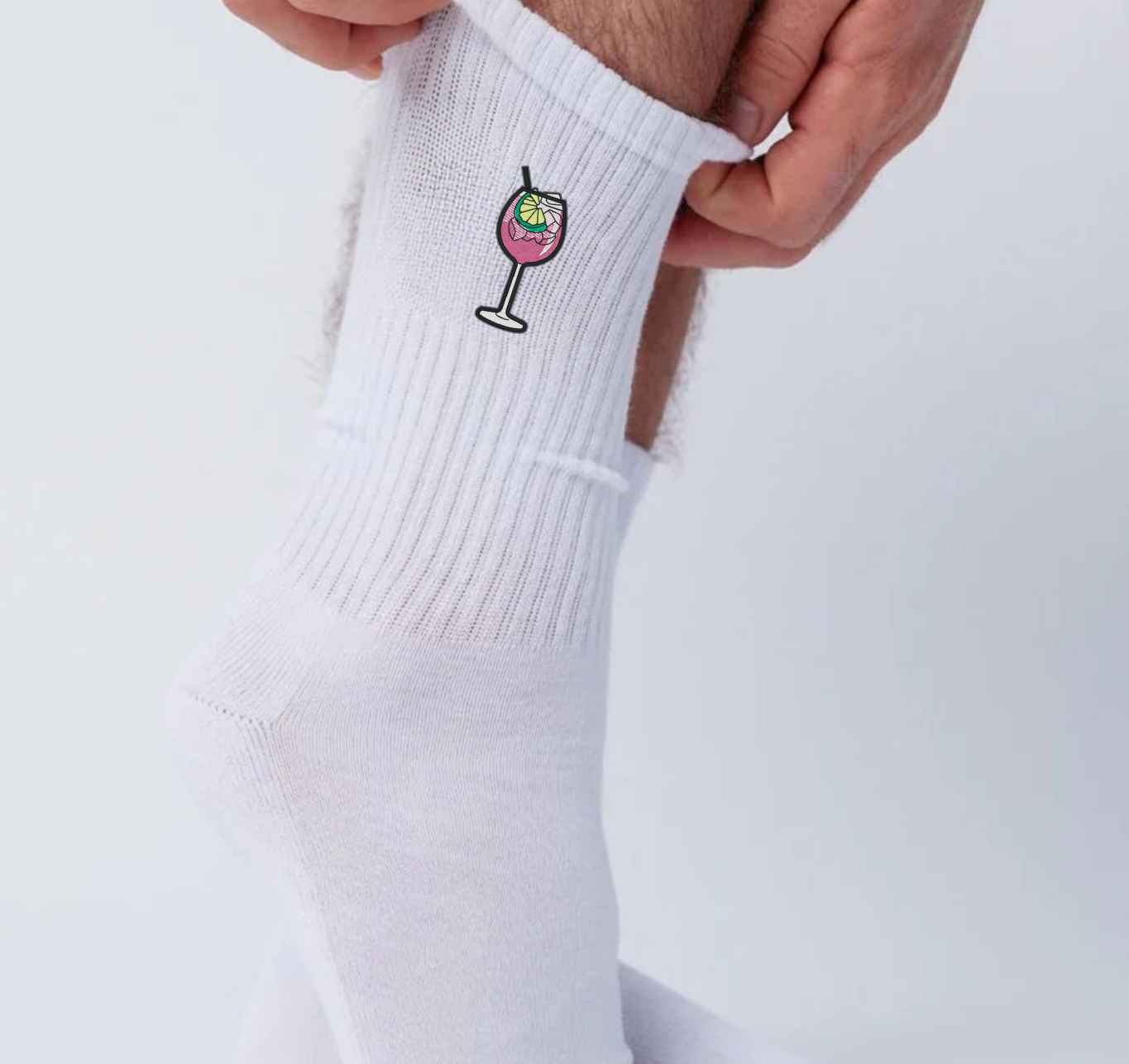 Sarti Spritz | Bestickte Bio Baumwoll Socken