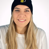 Biologische geborduurde katoenen pet