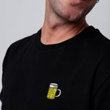 Maßkrug | Besticktes Bio Baumwoll Unisex T-Shirt