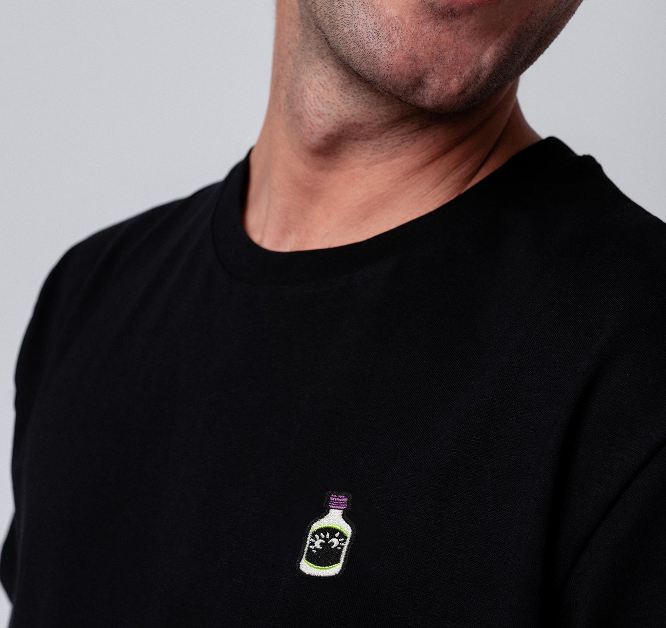 Kleiner Feigling | Besticktes Bio Baumwoll Unisex T-Shirt