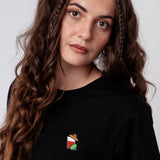 Mexikaner | Besticktes Bio Baumwoll Unisex T-Shirt