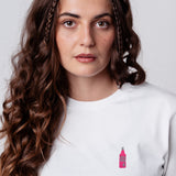 dos mas | Besticktes Bio Baumwoll Unisex T-Shirt