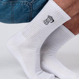 Espressomachine | Geborduurde sokken van biologisch katoen