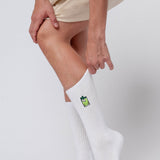 Gin Basil Smash | Bestickte Bio Baumwoll Socken