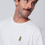 Tequila Shot | Besticktes Bio Baumwoll Unisex T-Shirt