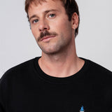 Sambuca | Bestickter Bio-Baumwoll Unisex Pullover