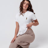 Hofei | Besticktes Bio Baumwoll Frauen T-Shirt