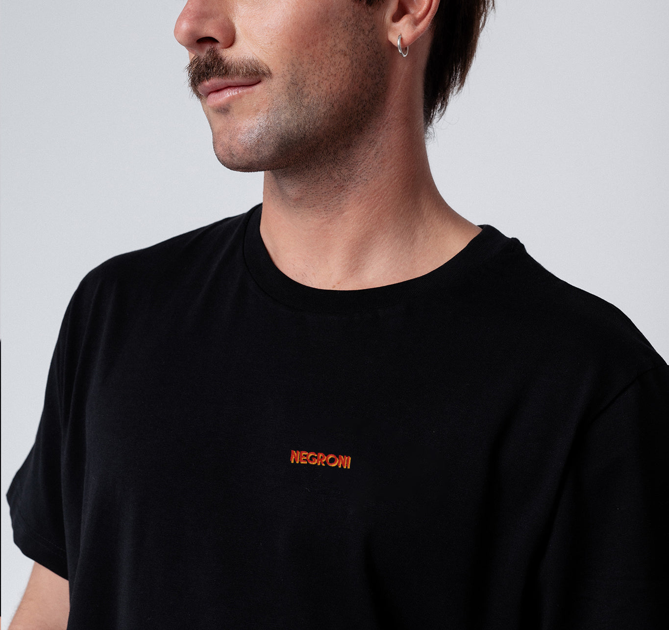 Negroni Signature | Besticktes Bio Baumwoll Unisex T-Shirt