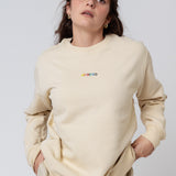 Aperitivo | Bestickter Bio-Baumwoll Unisex Pullover