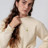 Freixenet | Bestickter Bio-Baumwoll Unisex Pullover