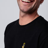 Tequila Shot | Besticktes Bio Baumwoll Unisex T-Shirt