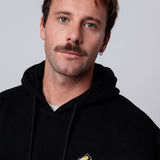 Tornado | Bestickter Bio-Baumwoll Unisex Hoodie