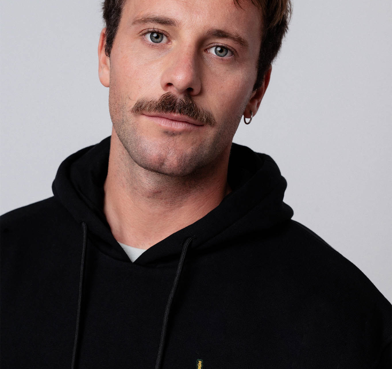 Champagner | Bestickter Bio-Baumwoll Unisex Hoodie