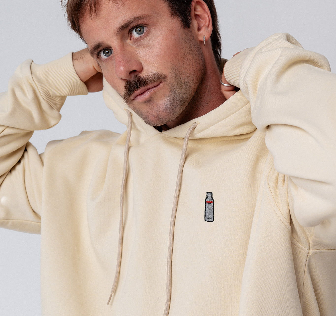 DANZKA | Bestickter Bio-Baumwoll Unisex Hoodie