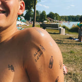 Lucht Duurzame Zelfklevende Tatoeages
