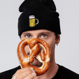 Biologische geborduurde katoenen pet