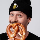 Biologische geborduurde katoenen pet