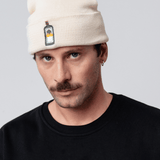 Jägermeister® Geborduurde pet van biologisch katoen