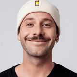 Cola Mix | Geborduurde muts van biologisch katoen