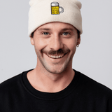 Biologische geborduurde katoenen pet