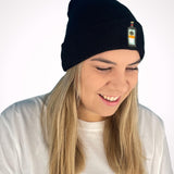 Jägermeister® Geborduurde pet van biologisch katoen