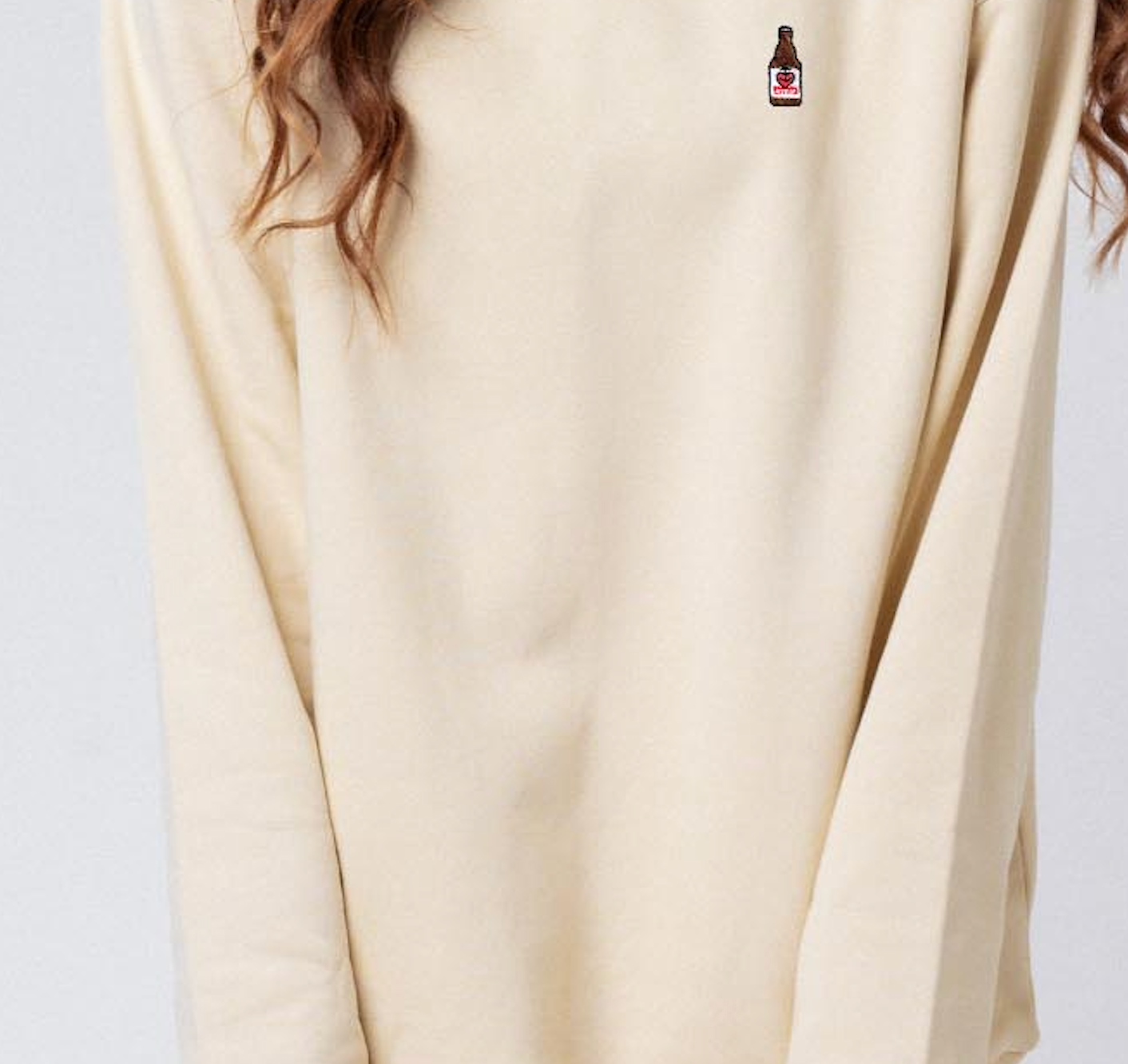 Astra | Bestickter Bio-Baumwoll Unisex Pullover