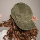 Out of Office| Bestickte Bio Baumwoll Cord Cap