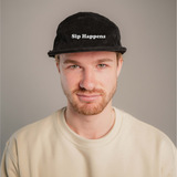 Sip Happens | Bestickte Bio Baumwoll Cord Cap