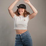 Very Disco  | Bestickte Bio Baumwoll Cord Cap