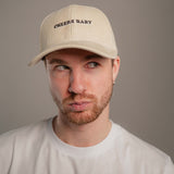 Cheers Baby | Bestickte Bio Baumwoll Cord Cap