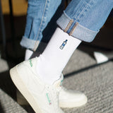 Gorbatsjov | Geborduurde sokken van biologisch katoen