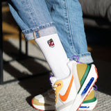 Negroni | Geborduurde sokken van biologisch katoen