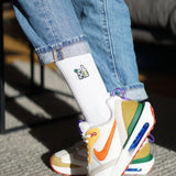 Gin & Tonic | Geborduurde sokken van biologisch katoen