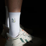 Gin & Tonic | Geborduurde sokken van biologisch katoen