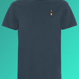 Cola Mix | Geborduurd Unisex T-shirt van organisch katoen