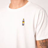 Cola Mix | Geborduurd Unisex T-shirt van organisch katoen