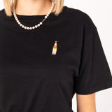 Cola Mix | Geborduurd Unisex T-shirt van organisch katoen