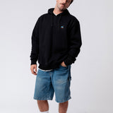 Pfirsich Eistee | Bestickter Bio-Baumwoll Unisex Hoodie