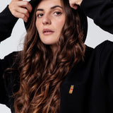 Voelkel Ingwer Shot | Bestickter Bio-Baumwoll Unisex Hoodie