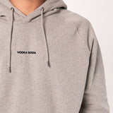 Vodka Soda | Geborduurde biokatoenen heren hoodie