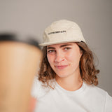 Lattechitato | Bestickte Bio Baumwoll Cord Cap