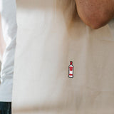 Wodka | Geborduurde biologisch katoenen tas