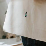 Geborduurde biologisch katoenen tas