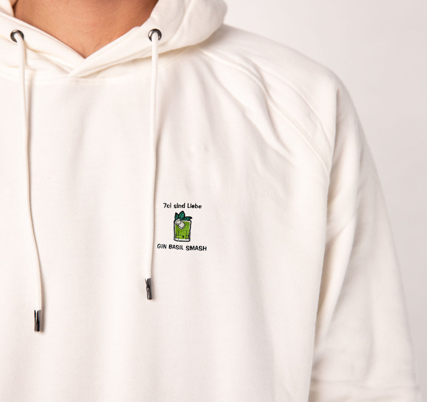 TAILORED TASTES Gin Basil Smash | Bestickter Bio-Baumwoll Unisex Hoodie