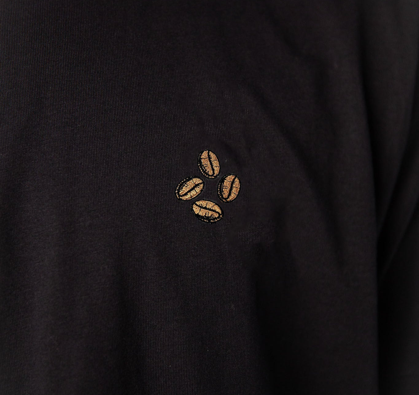 Coffee beans | Besticktes Organic Bio Baumwoll Unisex T-Shirt