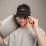 Out of Office| Bestickte Bio Baumwoll Cord Cap