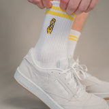 Tequila Shot | Geborduurde sokken van biologisch katoen