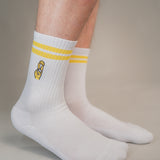 Tequila Shot | Geborduurde sokken van biologisch katoen