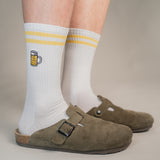 Maßkrug | Geborduurde Biologische Katoenen Sokken