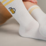 Maßkrug | Geborduurde Biologische Katoenen Sokken